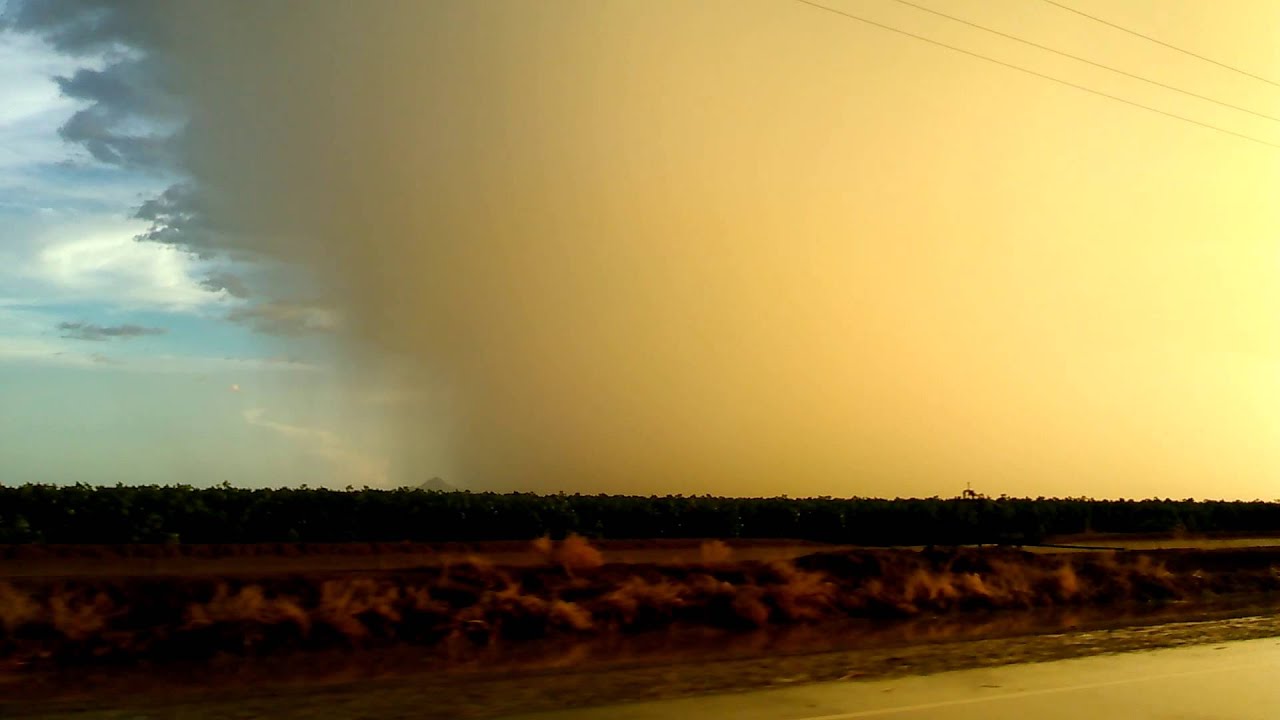 Beautiful Rain in California Desert YouTube