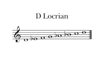 D Locrian Mode