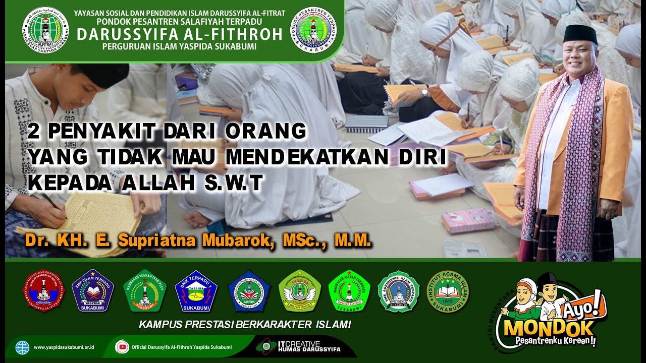 Dua Penyakit Yang tidak Mau Mendekatkan Diri Kepada ALLAH S.W.T