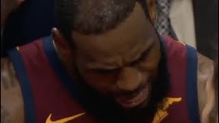 LeBron James Shows Disinterest By Clipping His Nails During Playoff Game vs. Toronto Raptors