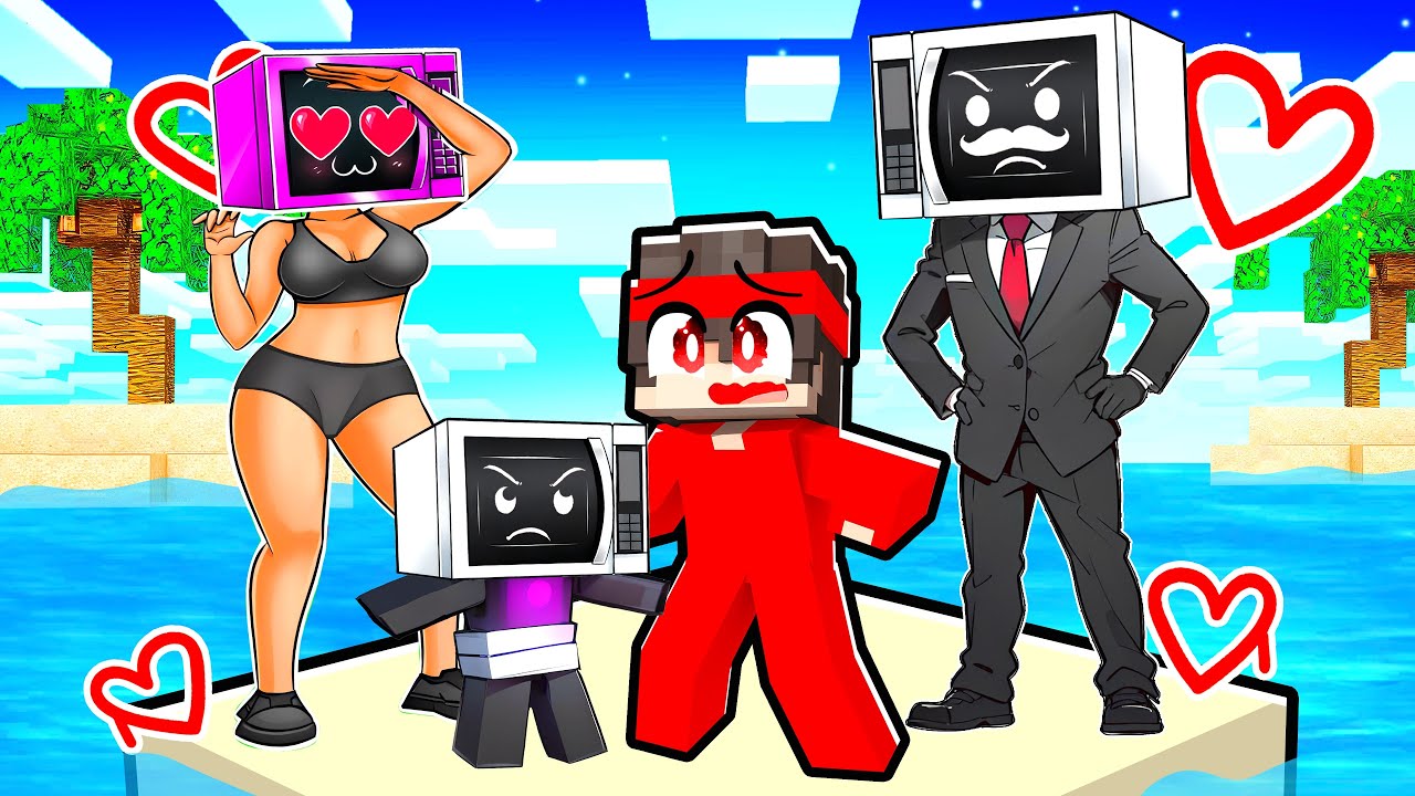 Locked on an ONE ISLAND with MICROWAVE WOMAN!