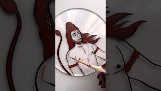Download Lagu Painting Hanuman 🙏 On Glass 🕉😱 #shorts MP3
