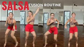 4 Part Salsa Fusion Routine - Dynamic Ladies Styling Shines