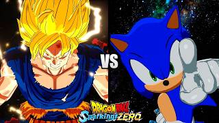 Chaos Goku VS Sonic (CPU vs CPU) – Dragon Ball Sparking! Zero Mods