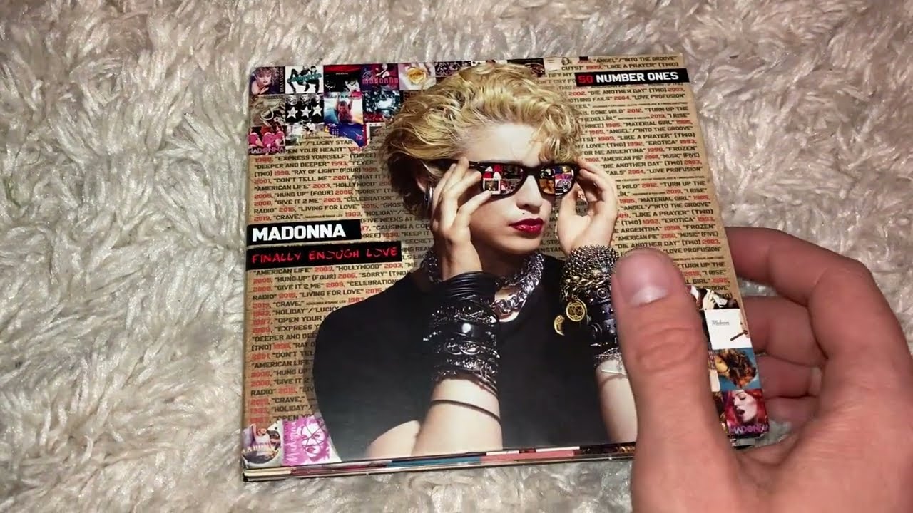 MADONNA FINALLY ENOUGH LOVE 3CD UNBOXING