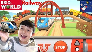 Johny Shows Brio World Railway Wooden Trains & Layout Build App