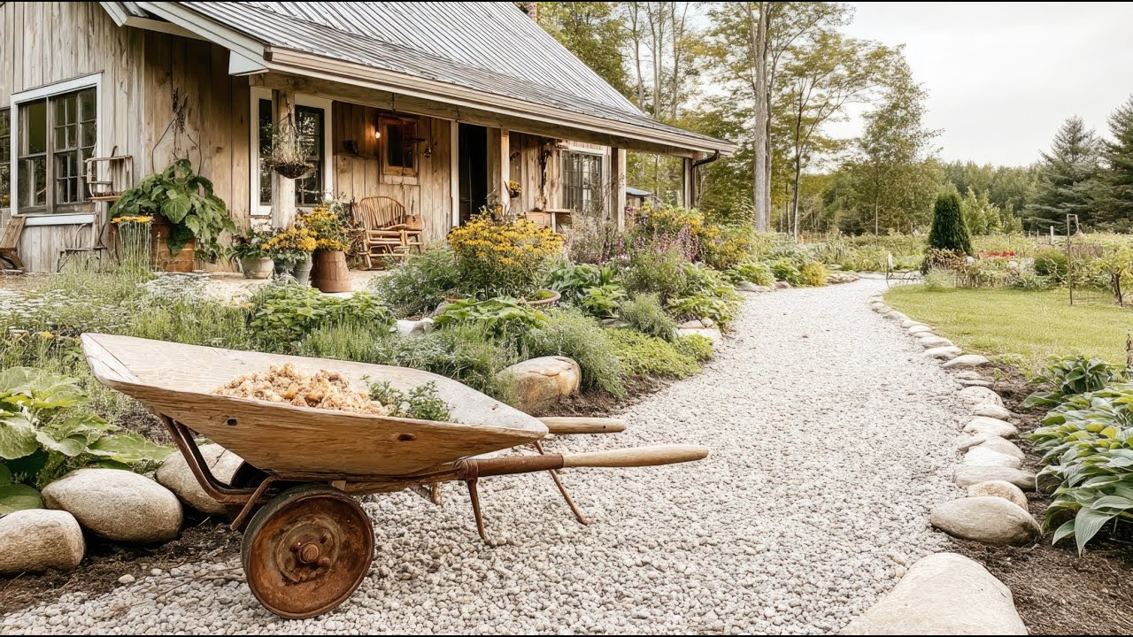 Charming and Cozy Farmhouse Garden Ideas Inspired by Country Living