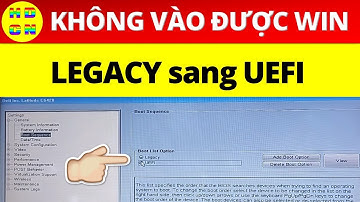 Laptop Dell ghost theo chuẩn UEFI nhưng không thể Boot được vào Windows | Hướng dẫn công nghệ