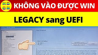 Laptop Dell ghost theo chuẩn UEFI nhưng không thể Boot được vào Windows | Hướng dẫn công nghệ