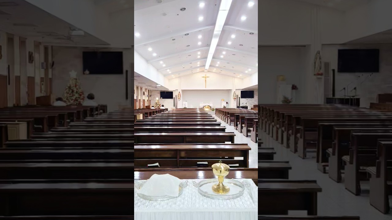 New Year’s first Mass🤍