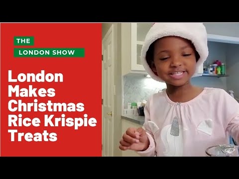 London Ropits Rice London and Daddy Make Rice Krispies - YouTube