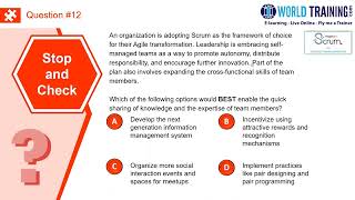 Sample Paper 2 | PeopleCert Scrum Developer | 1WorldTraining.com |