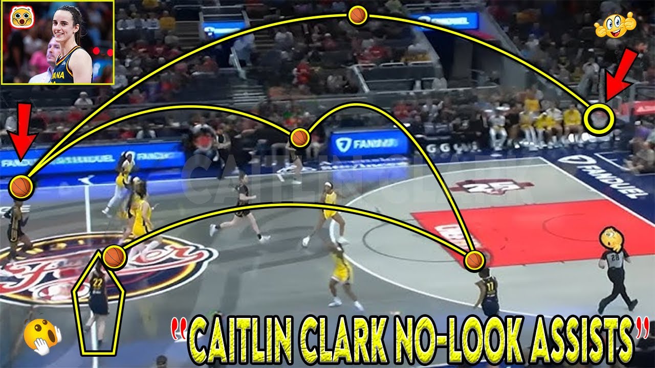 Caitlin Clark’s INSANE No Look Assists — Her Court Vision is Next Level!