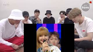 BTS #JUNGKOOK REACTION BLACKPINK #LISA VS BOY | FUNNY #LIZKOOK