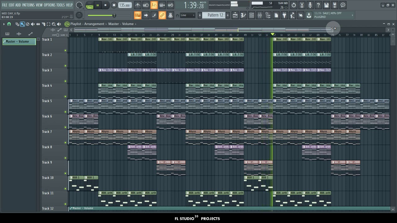 🔥 Free FLP || Trap • HipHop Project #4 || Copyright Free Samples & MIDI BONUS 🔥🔥🔥