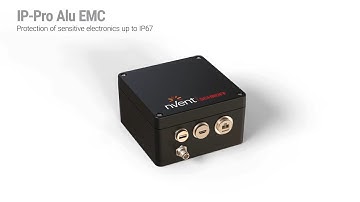 IP-Pro Alu EMC - IP67 enclosure to protect sensitive electronics