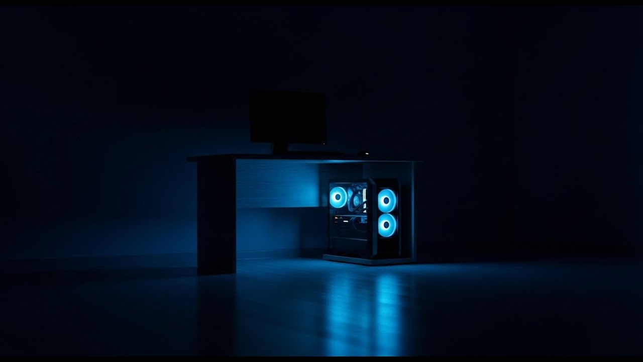Quiet PC Room at Night Calm Computer Noise for Relaxation & Sleep 2 ...