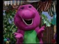 Barney  cantando y bailando con barney