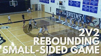 2v2 Rebounding Small-Sided Basketball Game