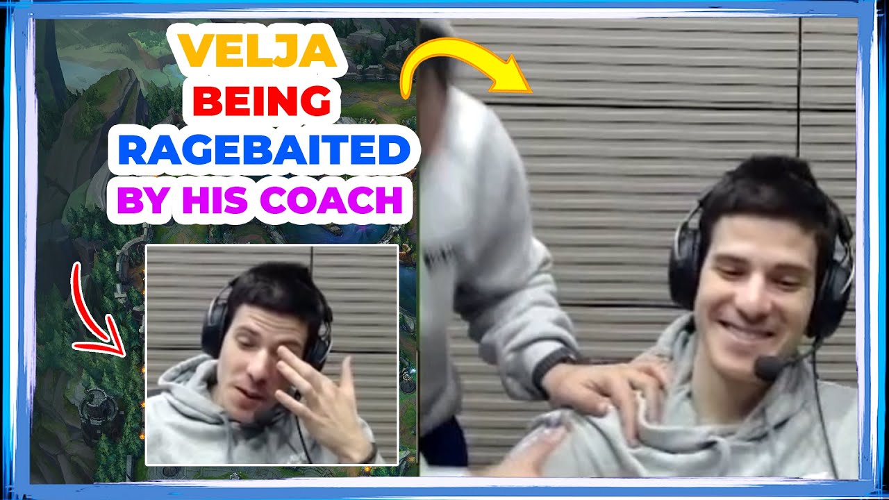 VELJA Being RAGEBAITED by His COACH YamatoCannon 👀
