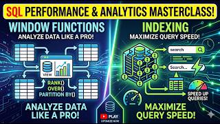 SQL Performance & Analytics: Window Functions & Indexing Masterclass