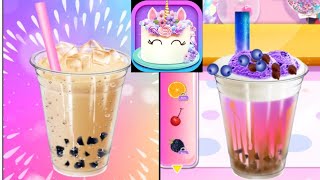 UNICORN CHEF 🦄 |《 Classic bubble tea 》Gameplay screenshot 1