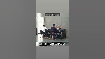 RUP 4 in 1 multi game table assembly #rup #billiards #multigametable