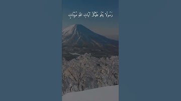 تلاوة خاشعة بصوت القارئ شريف مصطفى ( رَسُولًا يَتْلُو عَلَيْكُمْ آيَاتِ اللَّهِ مُبَيِّنَاتٍ )