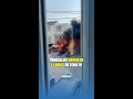 INCENDIO CONSUME DOS VEHÍCULOS EN COLONIA DE ZONA 16 🔥