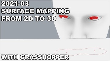 How to: Mapping 2D pattern to 3D with Rhino and Grasshopper