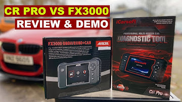 iCarsoft CR Pro vs Ancel FX3000 Differences Explained, Review & Demo