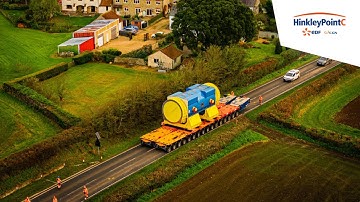 First Generator Stator Delivery | Hinkley Point C