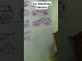 How to draw car #shorts #drawing #cardrawing
