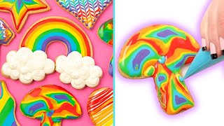 10 Rainbow Cookie Decorating Ideas | Royal Icing Cookies