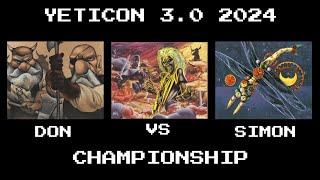 YETICON 3.0 CHAMPIONSHIP MATCH: Don vs. Simon @active_ate9183