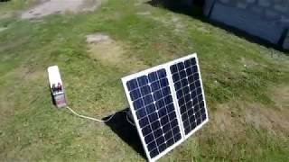 Портативная солнечная электростанция