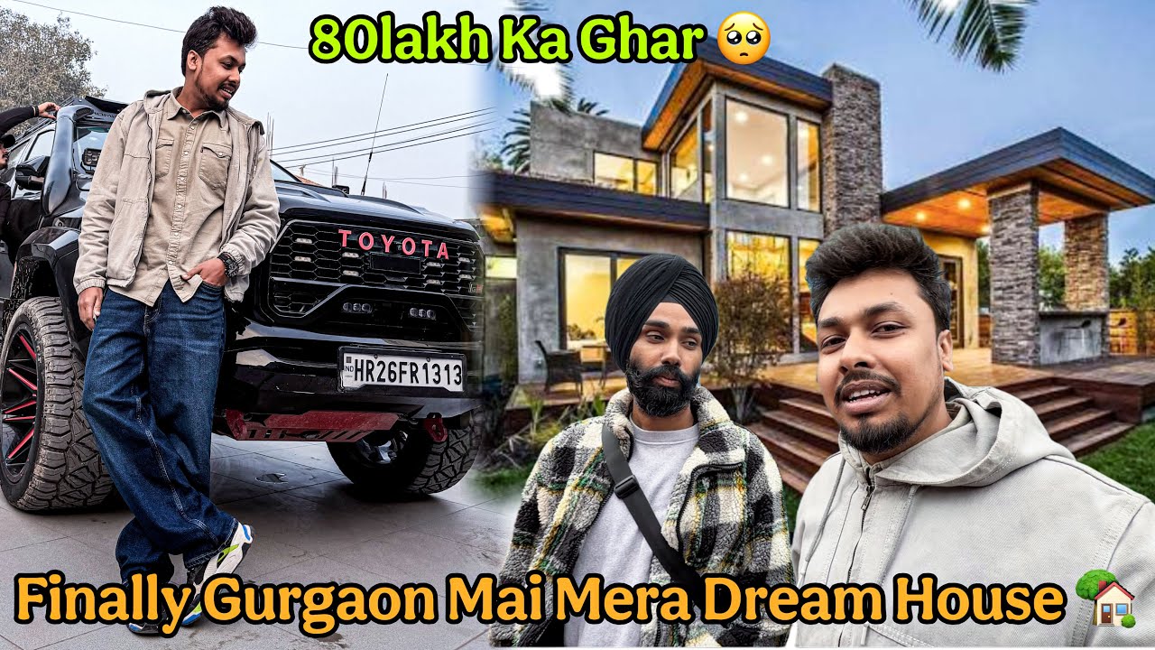 Gurgaon Mai Naya Ghar Dekhne Gaye 🔥|| Planning For New Home 🏠||