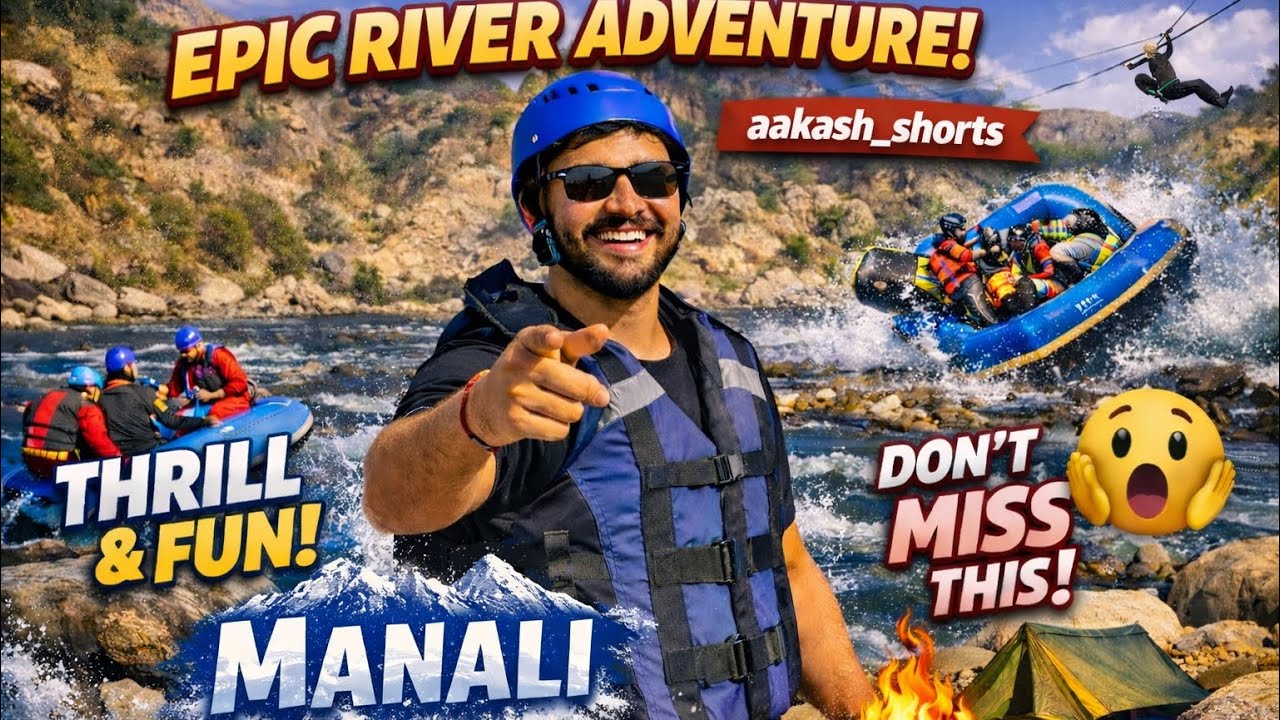 MY FIRST VLOG |MANALI|TRIP|RIVAR|RAFTING| 2026 MANALI FULL | INFORMATION |