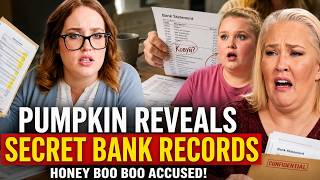Pumpkin Reveals Secret Bank Records Honey Boo Boo Accused of Taking the Cash