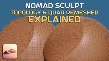 Topology & Quad Remesher Explained | Nomad Sculpt Quick Tutorial
