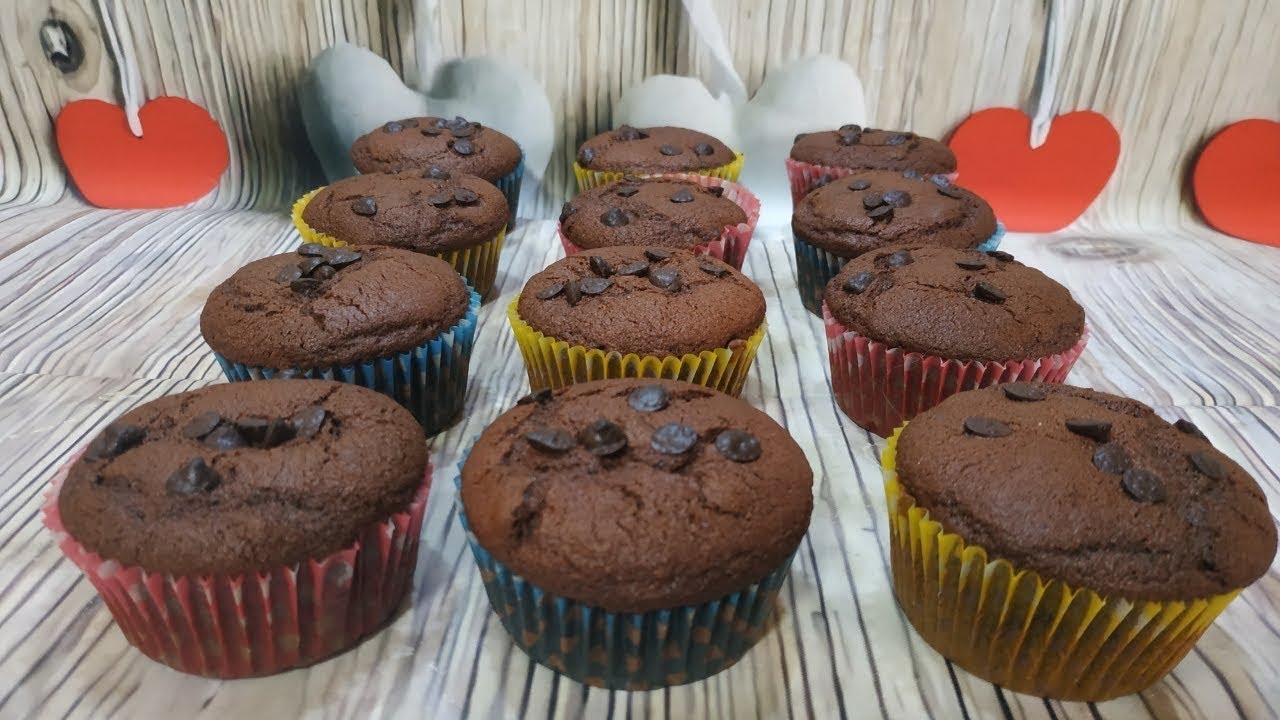 MAGDALENAS DE CHOCOLATE 🍫MUY ESPONJOSAS CON MAMBO¡¡¡