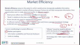 Level I CFA Equity Reading Summary: Market Efficiency