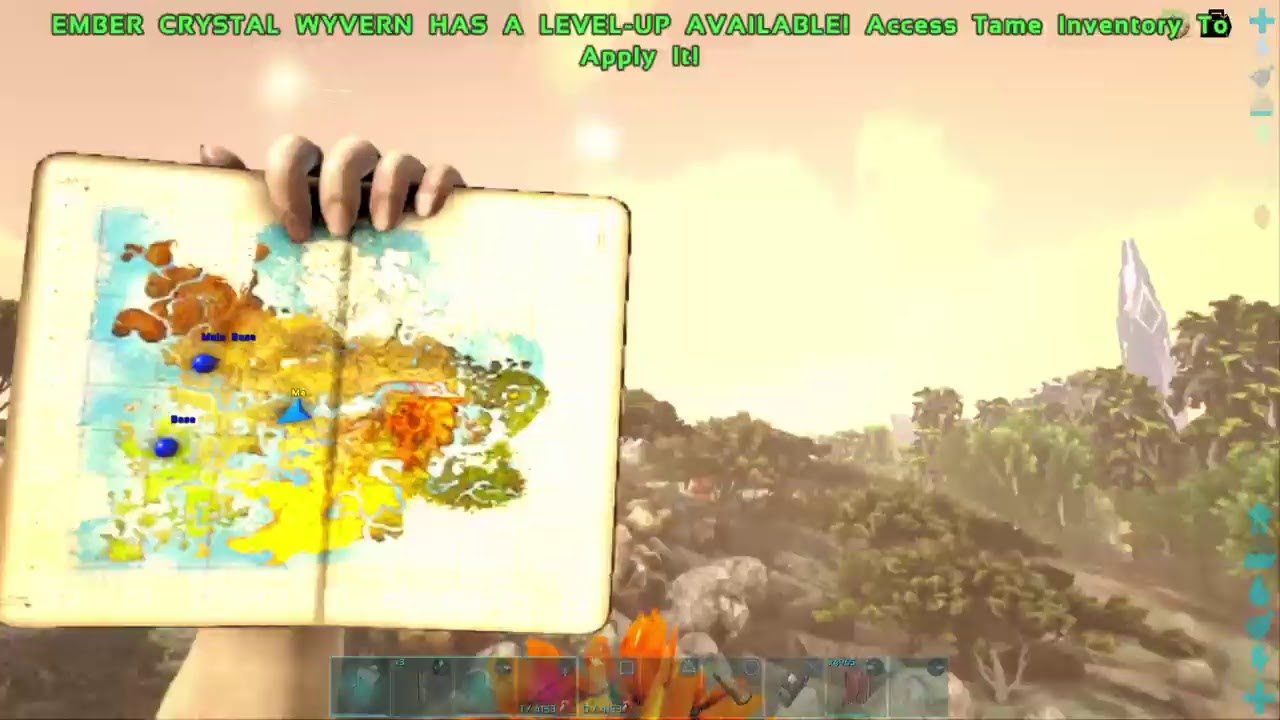 Ember Crystal Wyvern Taming! ArkCrystal Isles S1E27 YouTube