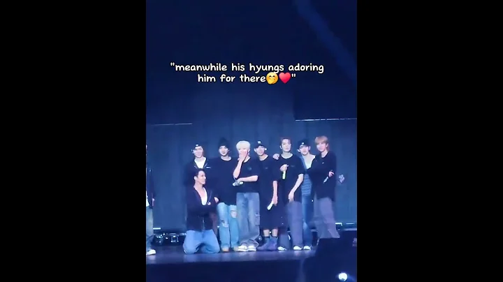 Dino is really loved🤭♥️ #seventeen