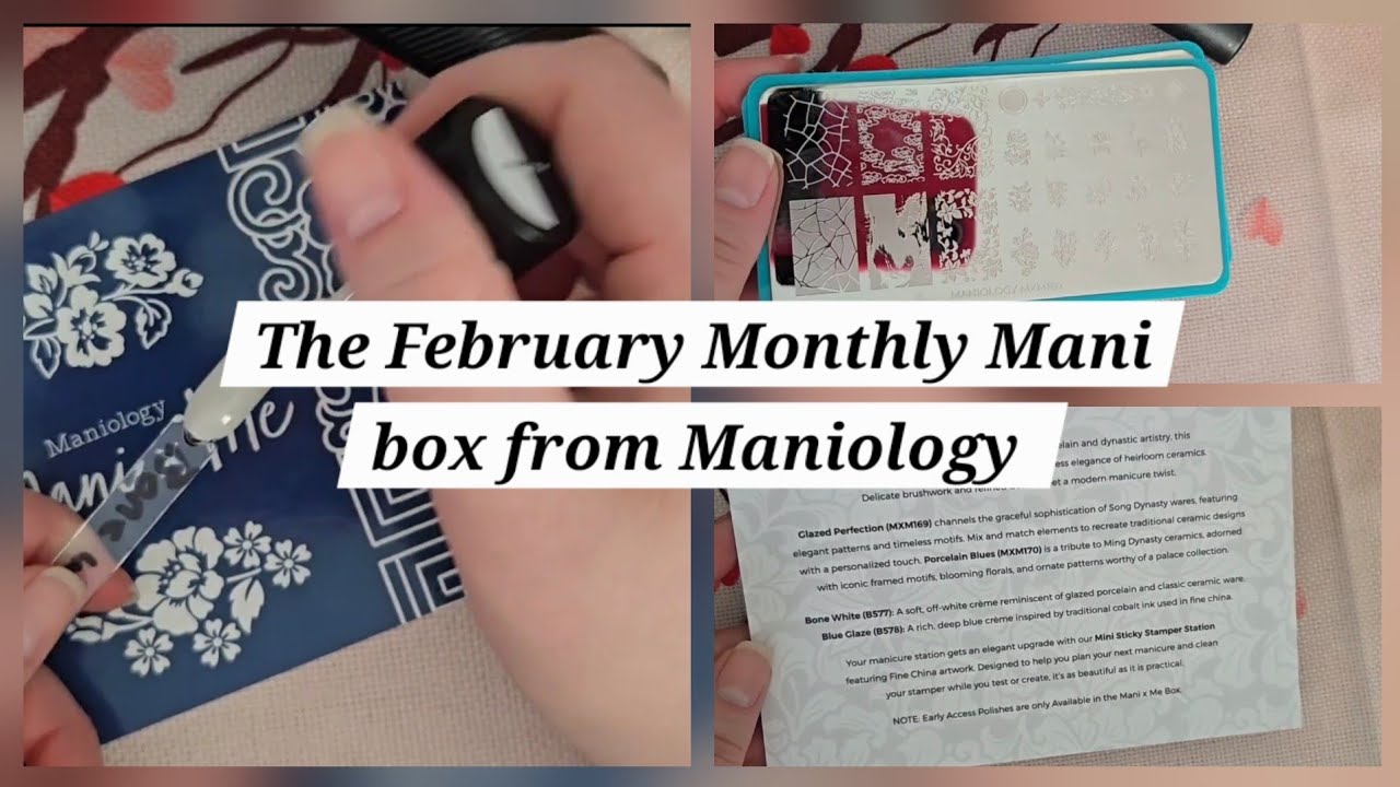 Mani Box The February Monthly Mani box from Maniology! - YouTube