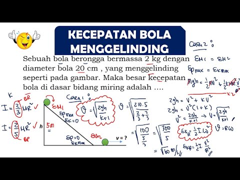 Video: Mengapa bola yang menggelinding bebas akhirnya berhenti?