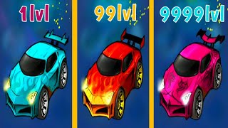 Merge Neon Car! MAX LEVEL CARS EVOLUTION Merge Neon Car! screenshot 1