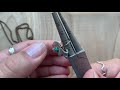 Making Consistent Sized Wrapped + Coiled Loops with Loop Making Pliers - Vintaj DIY Jewelry