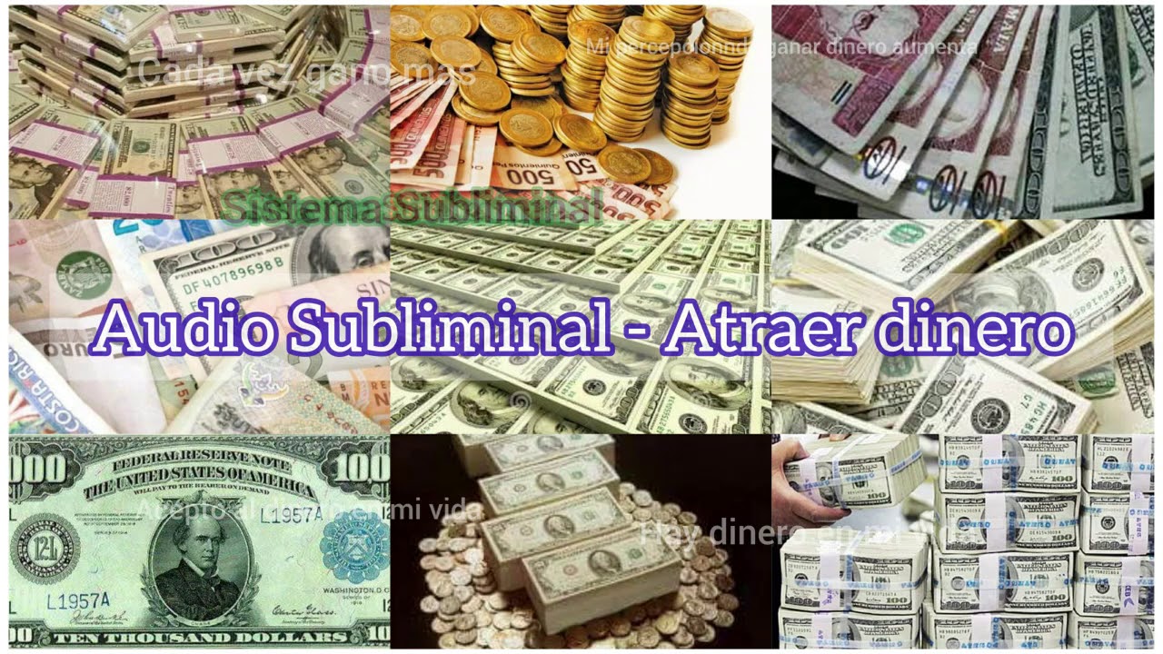 Poderoso Audio Subliminal - Atraer Dinero 2020 - YouTube