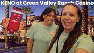 Playing 20 with 5 Freeplay on Keno Mashup at Green Valley Ranch Casino - Henderson NV